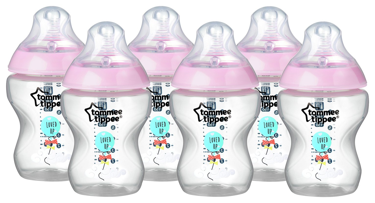 Tommee tippee bottles 2024 260ml x 6