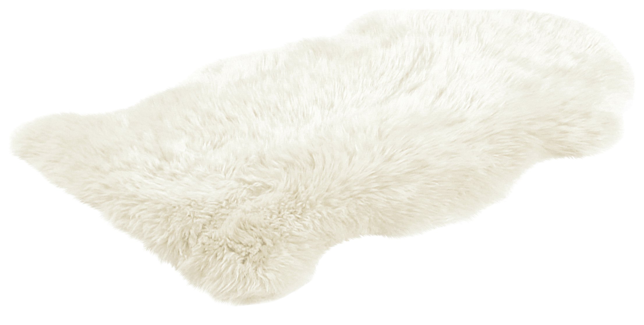 Bowron Sheepskin Longwool Rug - 60x95cm - Ivory