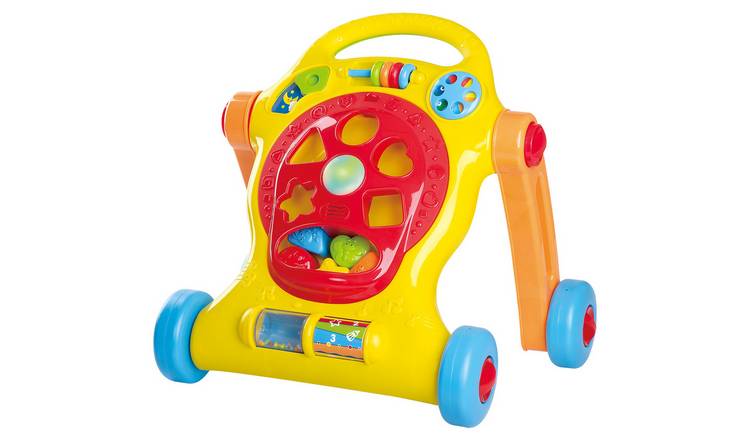 Argos baby walker pink online