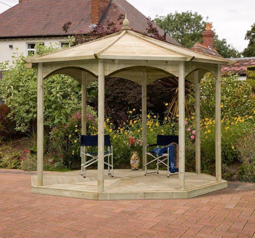 Grange Fencing Regis Octagonal Bandstand Gazebo