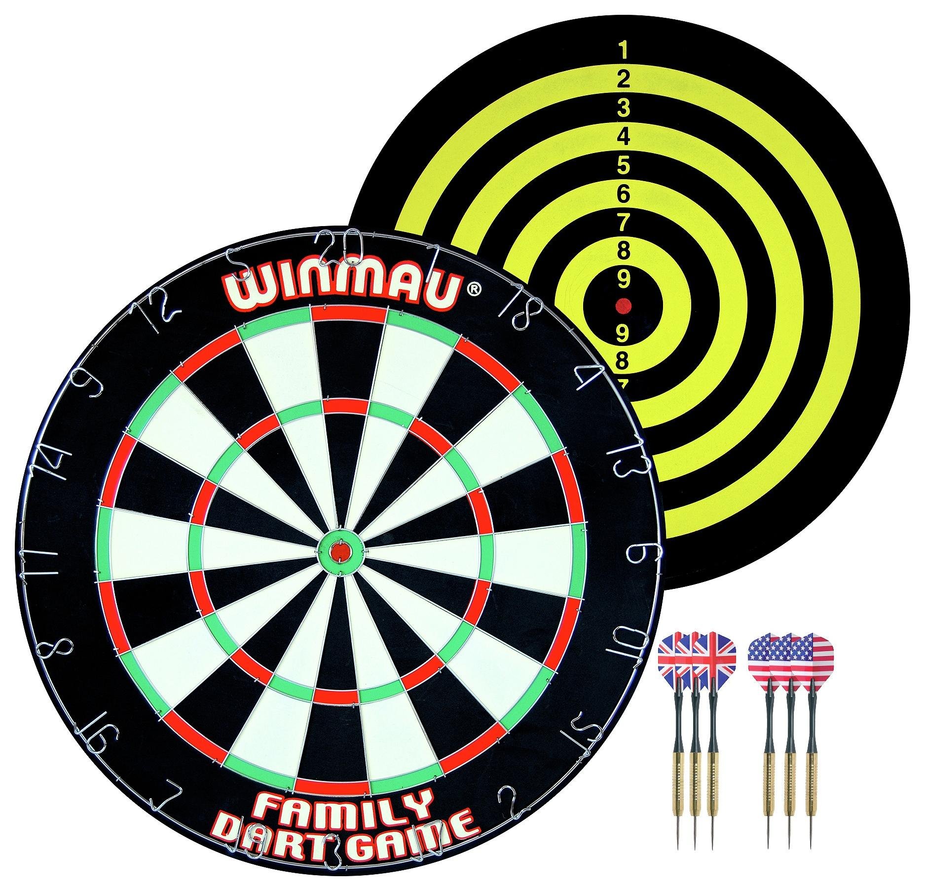 Winmau Double Sided Family Dartboard 