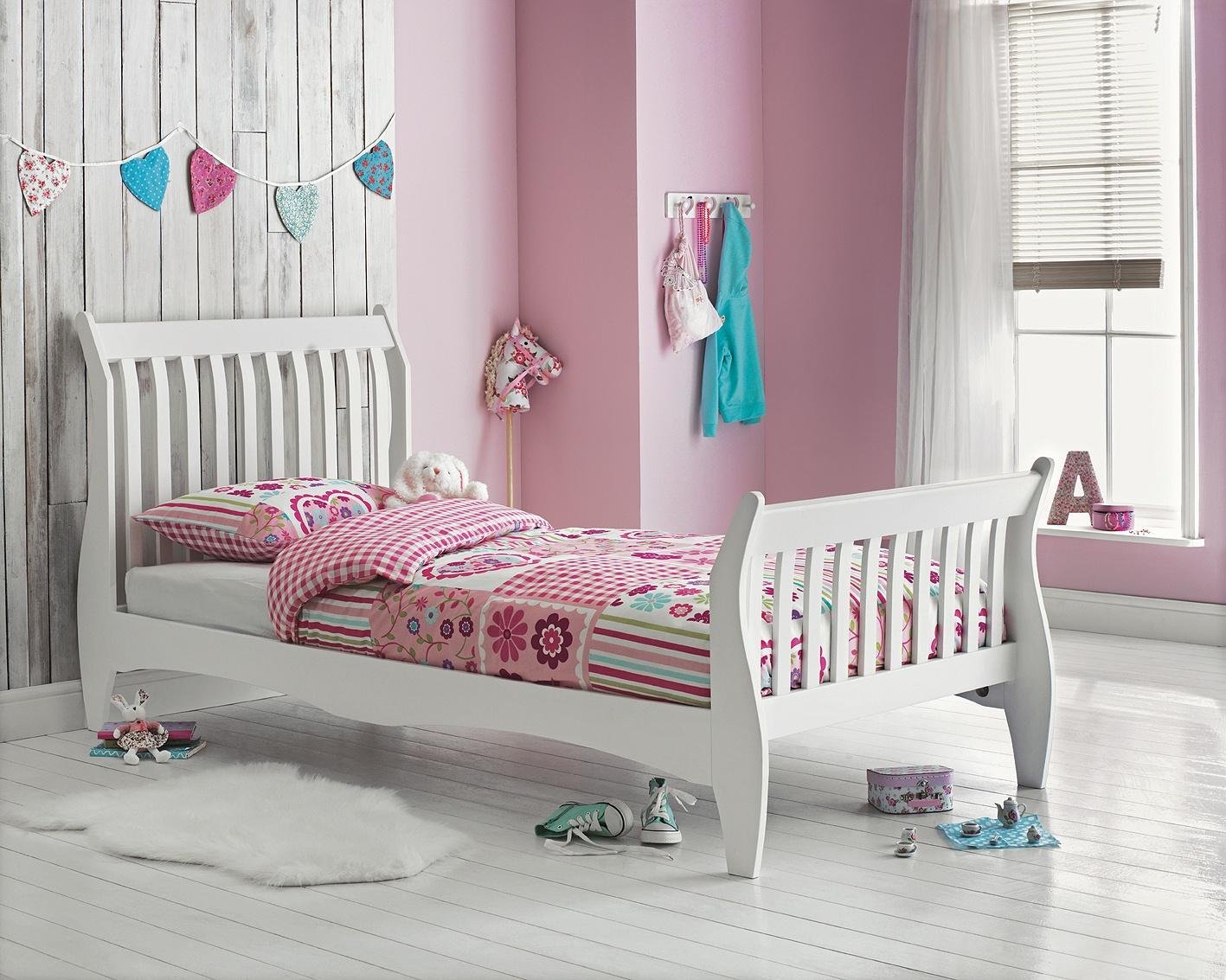 Argos Home Daisy Single Bed Frame - White