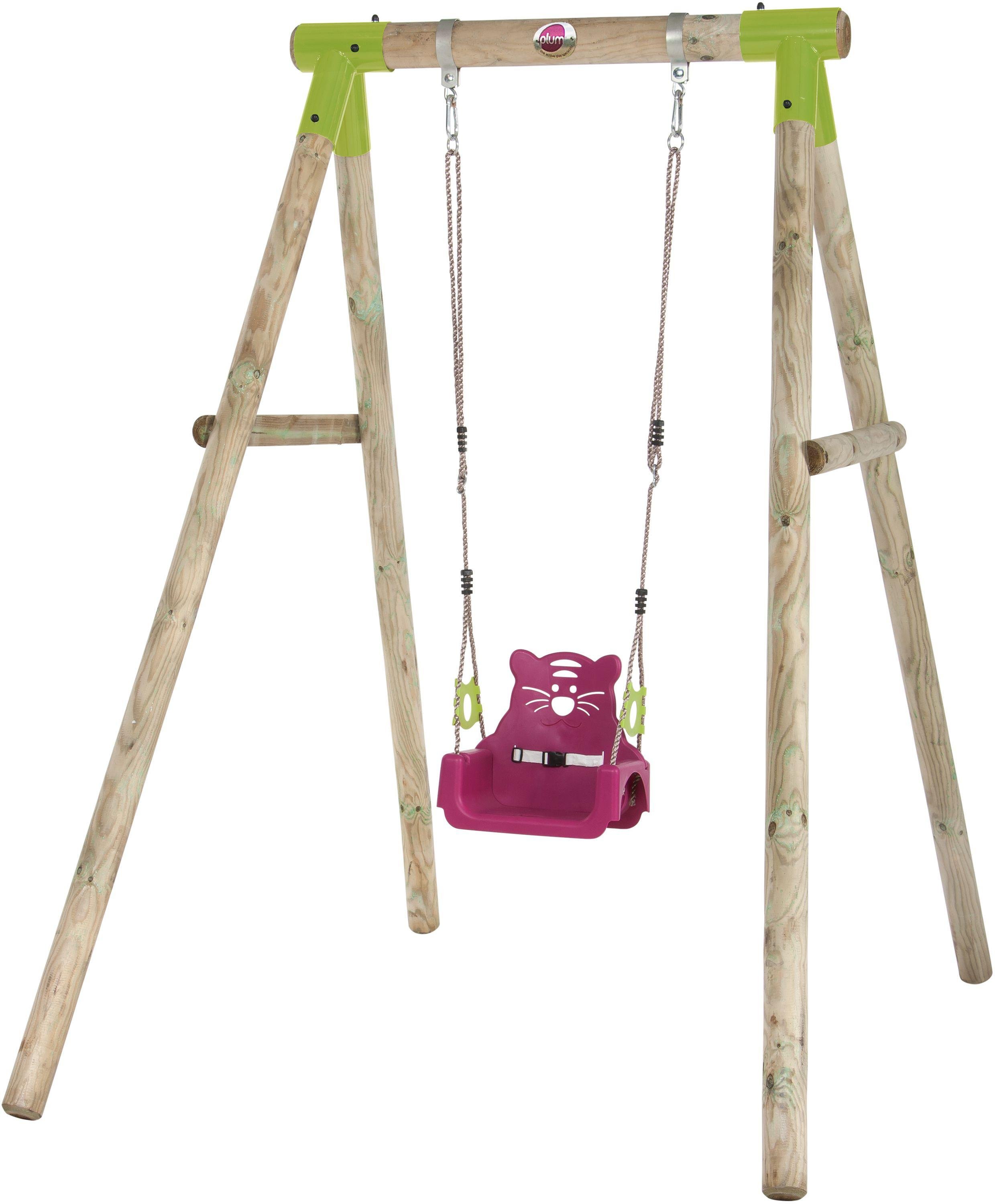 Plum Quoll Wooden Pole Swing Set. review