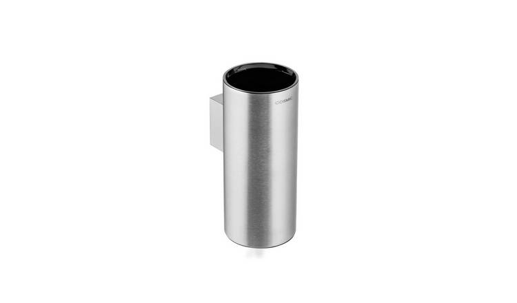 Cosmic Logic Toothbrush Holder - Brushed Stainless Steel