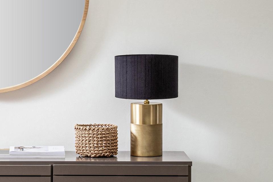 Table lamps.