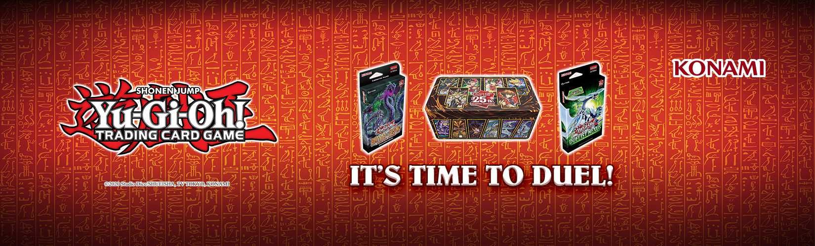 KONAMI. Yu-Gi-Oh! Trading card game. Its time to duel!