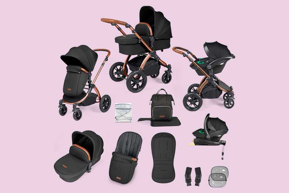 Ickle Bubba Stomp Luxe i-Size, Isofix travel system.