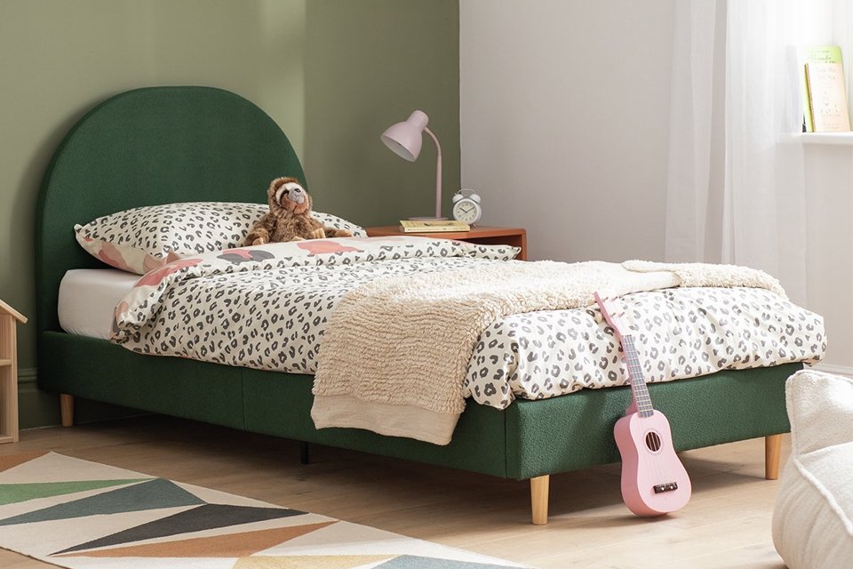 Habitat Olivia Single Bed Frame - Green.