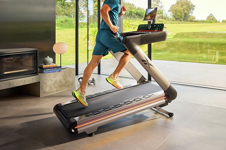 Reebok Z-Tech DC Treadmill with Connected Fitness.