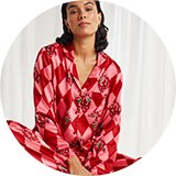 Women's Christmas nightwear.