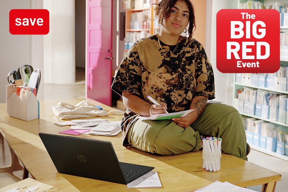 The Big Red Event. Save up to 30% on selected laptops & computer accessories with code RED10, RED20, RED30 or RED50.