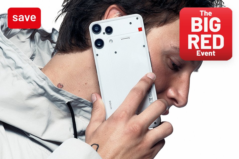 The Big Red Event. Save up to 20% on selected mobiles & tablets with code RED10, RED20 or RED30.