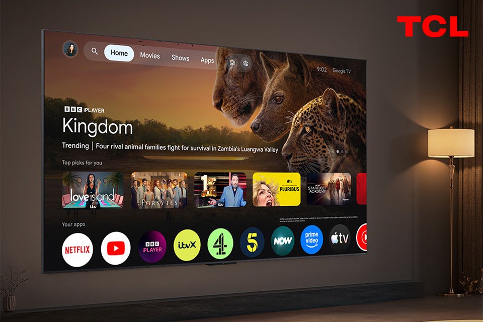 Claim up to £100 cashback when purchasing selected 2026 TCL TVs and soundbars.