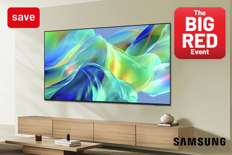 The Big Red Event. Save 10% with Samsung with code RED10.
