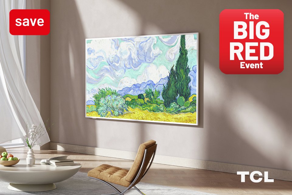 The Big Red Event. Save 10% with TCL with code RED10.