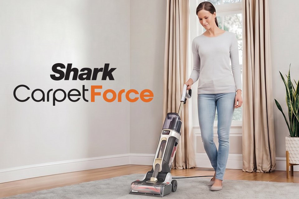 Make light work of tough odours. Save on selected Shark carpet cleaners.