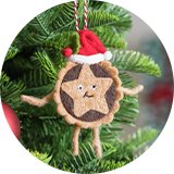 Christmas tree decorations.