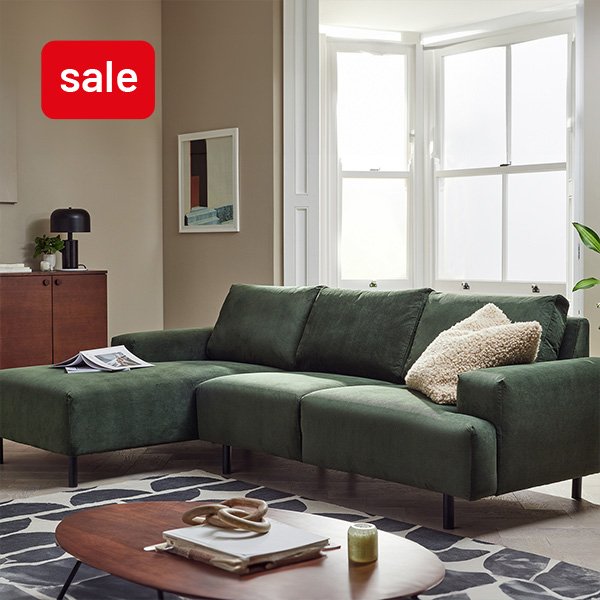 Save up to 50% on 1000s of home & furniture lines.