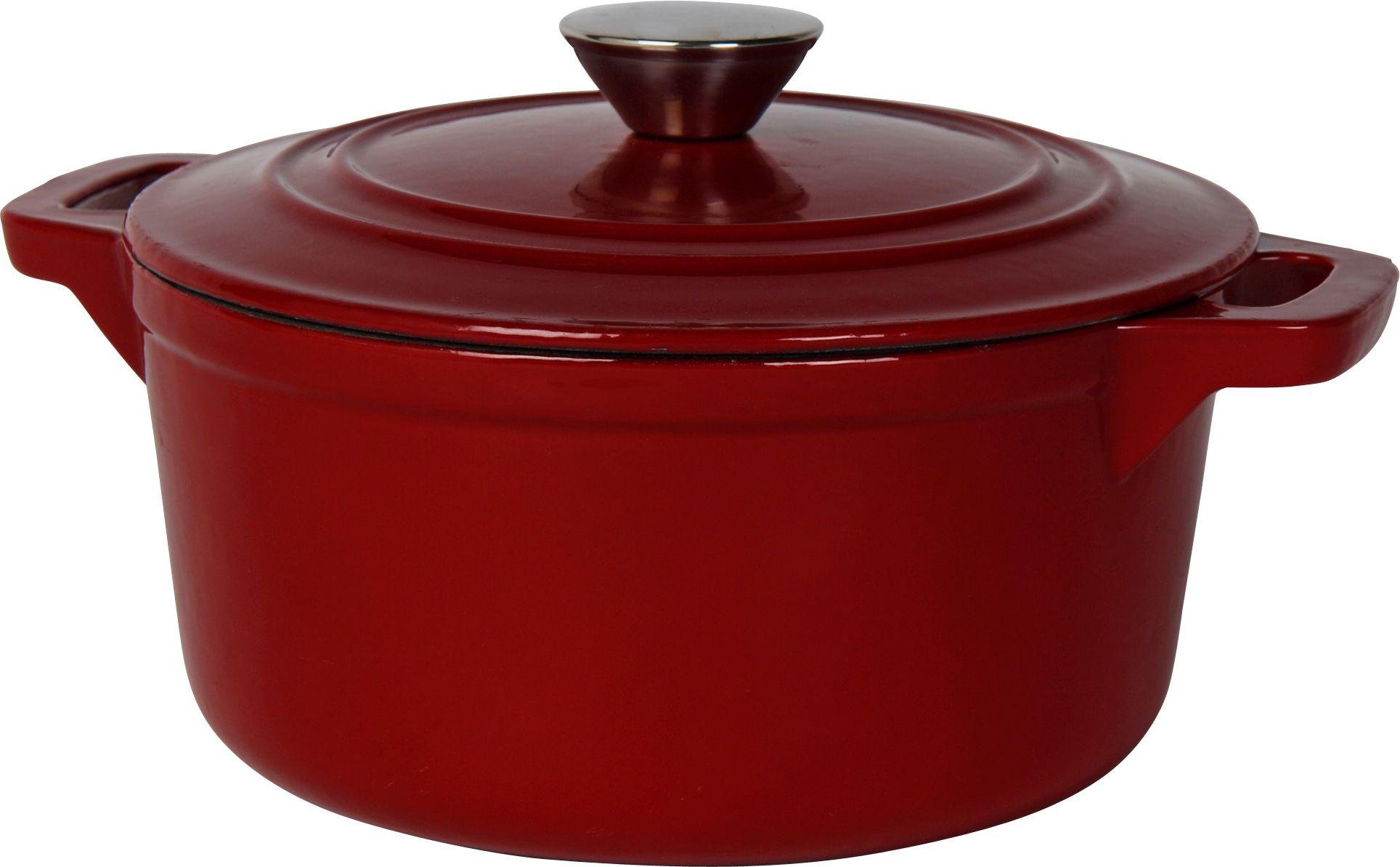 Argos Home 21cm Circular Cast Iron Casserole Dish (2629465) Argos