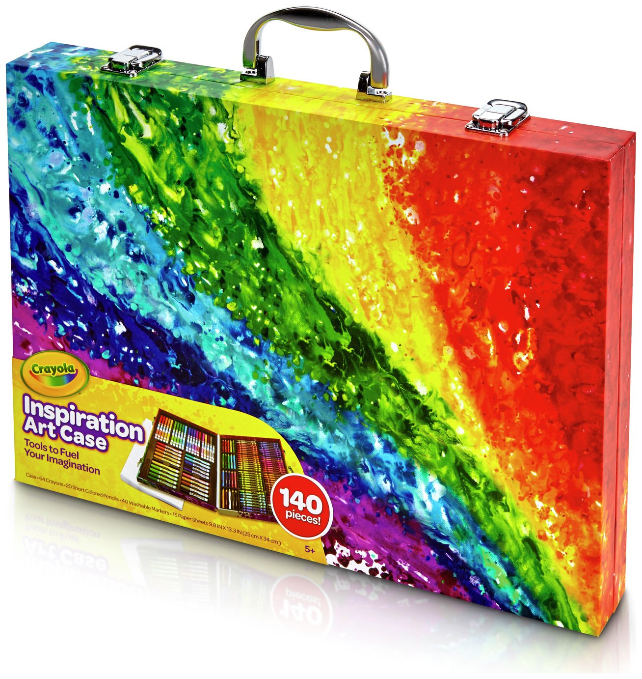 Crayola 140-Piece Art Case $12