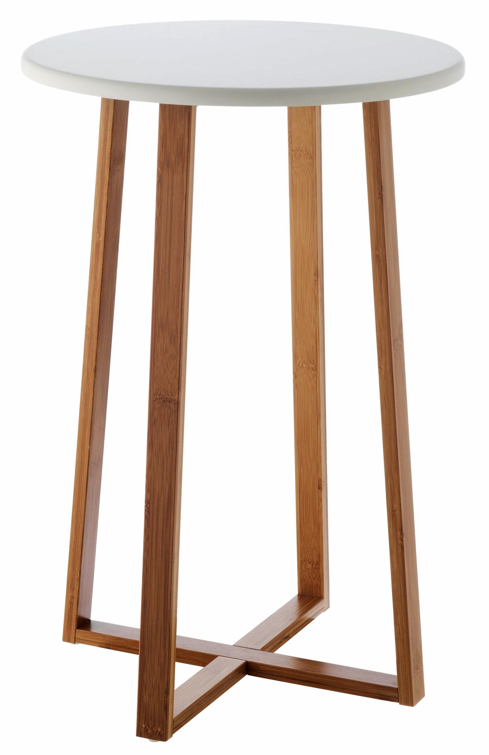 Habitat Drew Tall Side Table - Bamboo