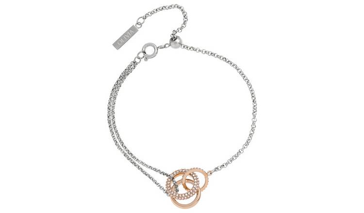 Rose gold hot sale bracelet argos