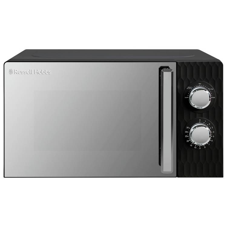 Russell Hobbs Honeycomb 700W Standard Microwave - Black 0