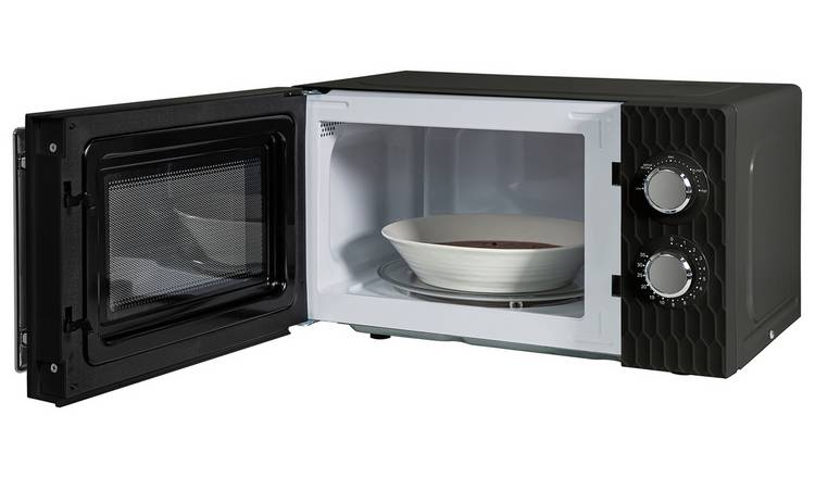 Russell Hobbs RHMM715B Honeycomb 17 Litre Black Manual Microwave