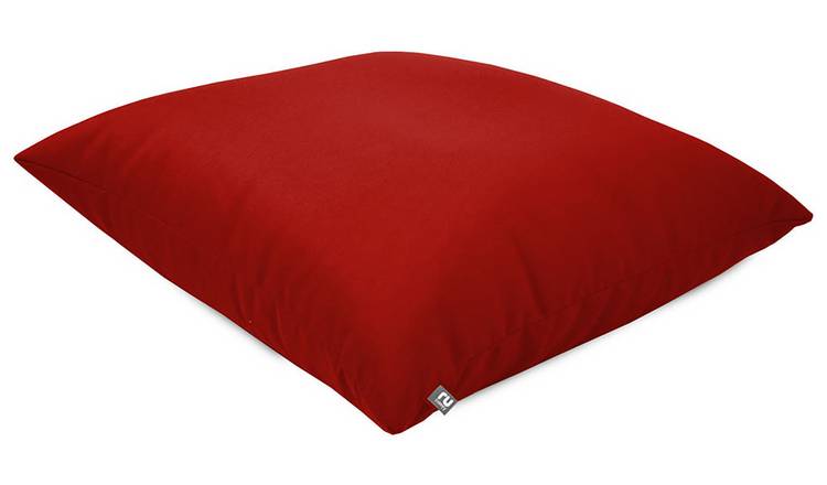 rucomfy Indoor Outdoor Large Floor Cushion - Red