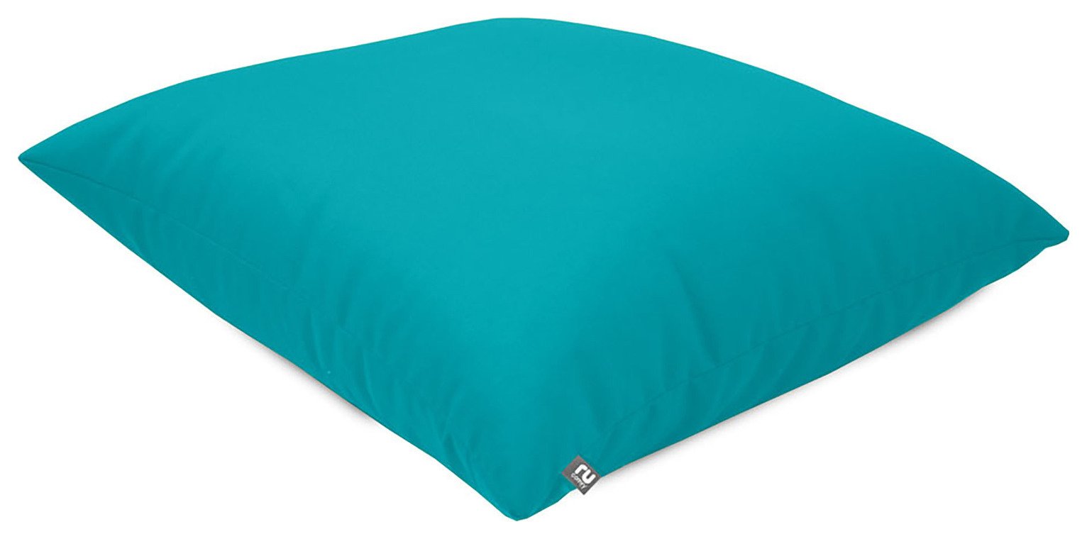 rucomfy Indoor Outdoor Large Floor Cushion - Turquoise