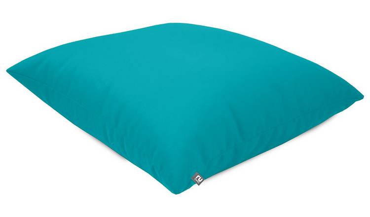 Buy rucomfy Indoor Outdoor Large Floor Cushion Turquoise Bean bags Argos