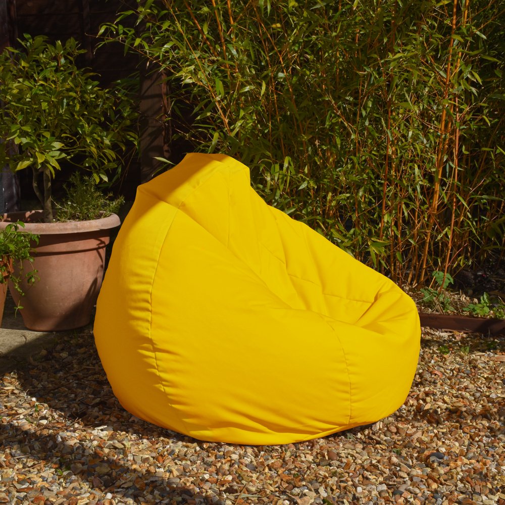 rucomfy Indoor Outdoor Bean Bag - Yellow