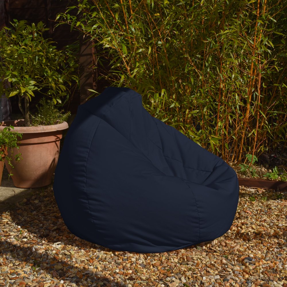 rucomfy Indoor Outdoor Bean Bag - Navy