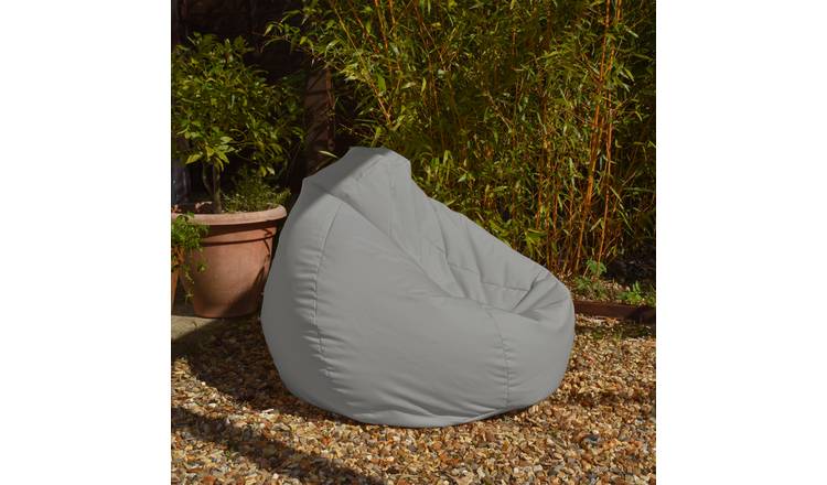 Buy rucomfy Indoor Outdoor Bean Bag Light Grey Argos