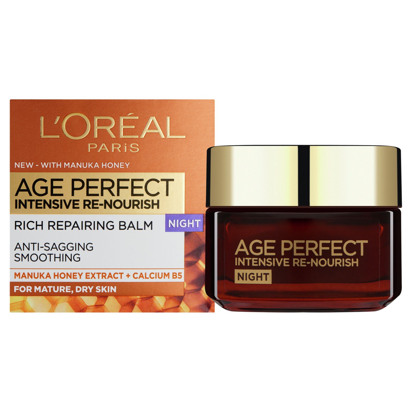 L'Oreal Paris Skin Age Perfect Manuka Night Pot - 50ml