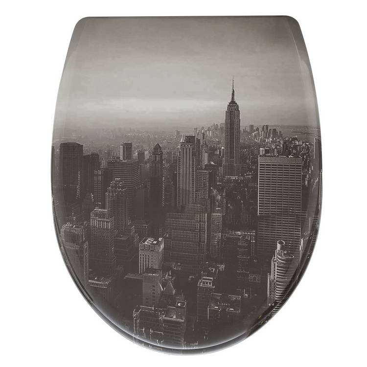 Argos Home Photographic New York City Toilet Seat 0