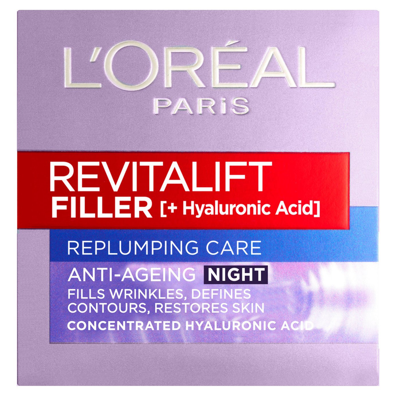 L'Oreal Paris Skin Revitalift Filler Renew Night Cream -50ml Review