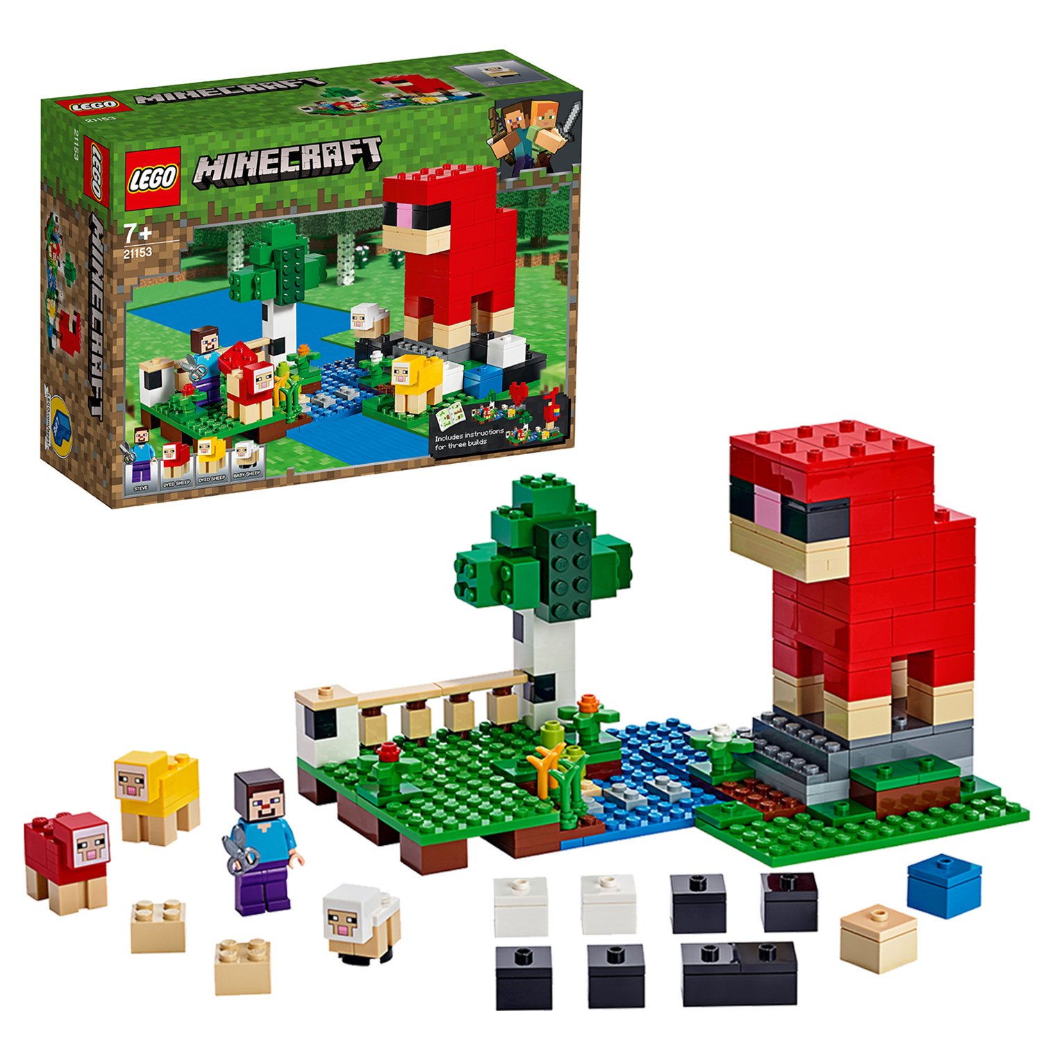 LEGO Minecraft The Wool Farm Playset - 21153