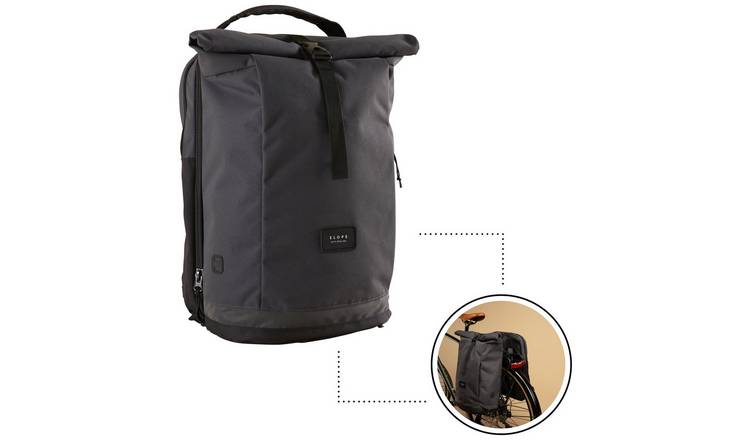 Buy Decathlon 27L Bike Panniers Backpack Black Backpacks Argos