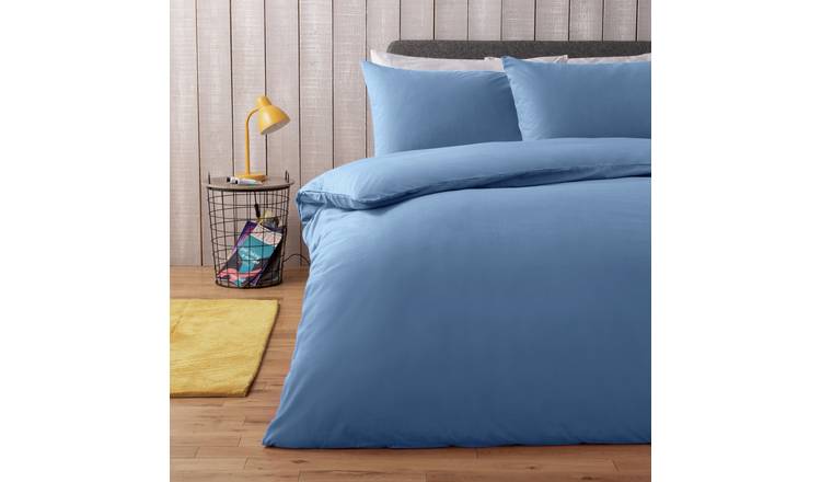 Buy Habitat Polycotton Blue Bedding Set Toddler Duvet cover sets Argos