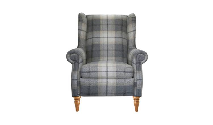 Tartan armchairs on sale for sale