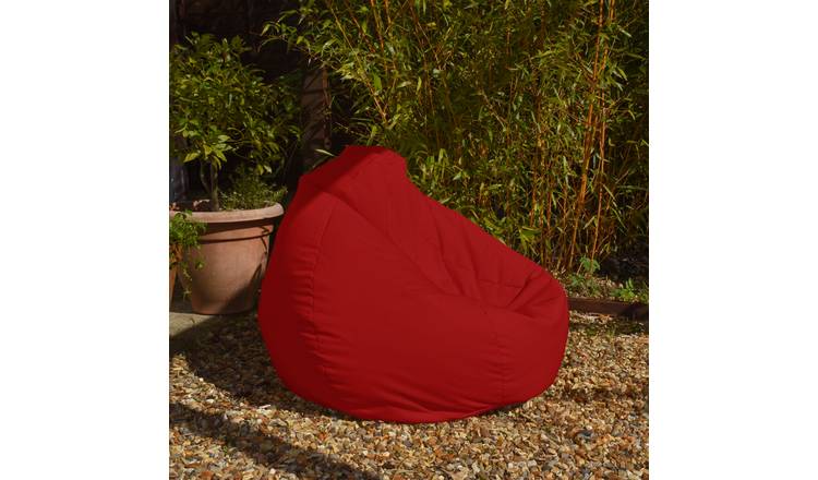 Buy rucomfy Indoor Outdoor Bean Bag Red Bean bags Argos