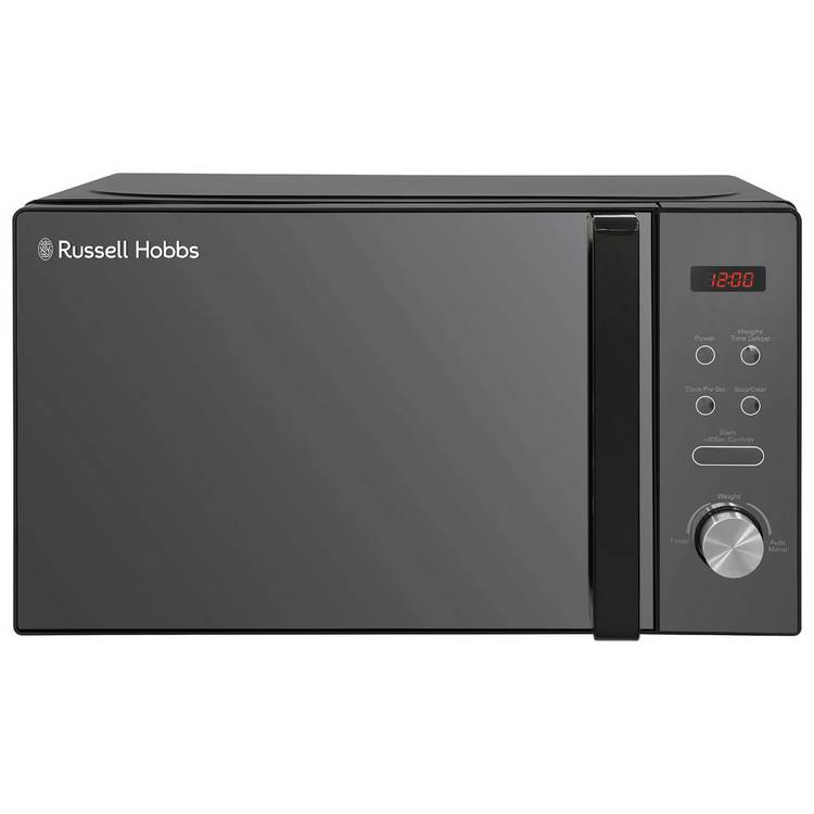 Russell Hobbs 800W Standard Microwave RHM2076B - Black 0