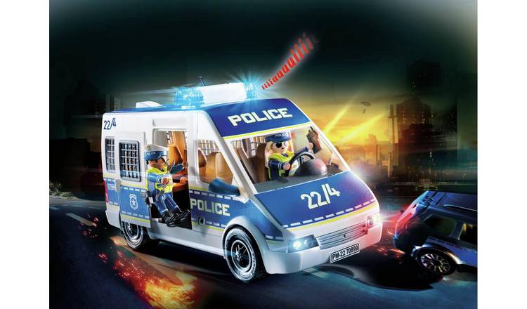 Buy Playmobil 70899 City Action Police Van | Playsets and figures | Argos