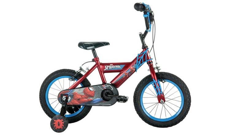 Disney Marvel Spiderman 14 inch Wheel Size Kids Bike - Red