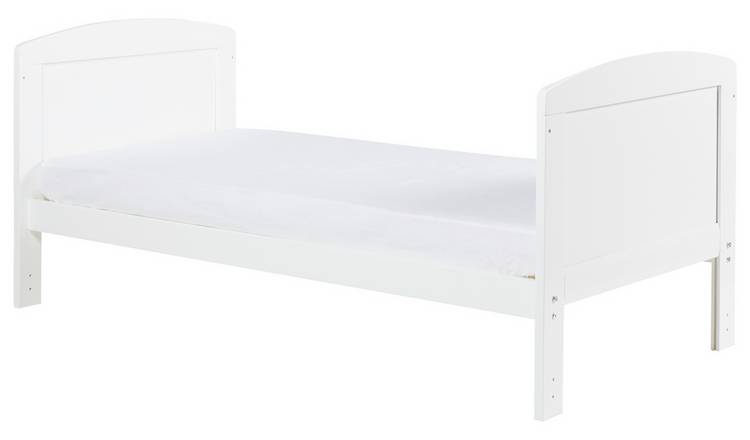 White cheap cot argos