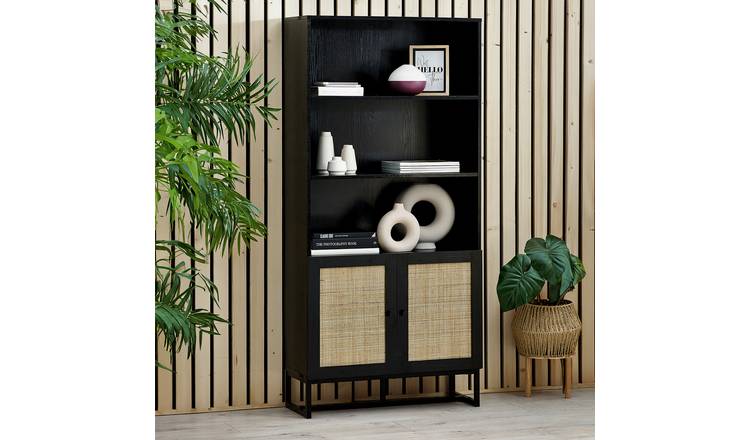 Julian Bowen Padstow Tall Bookcase - Black