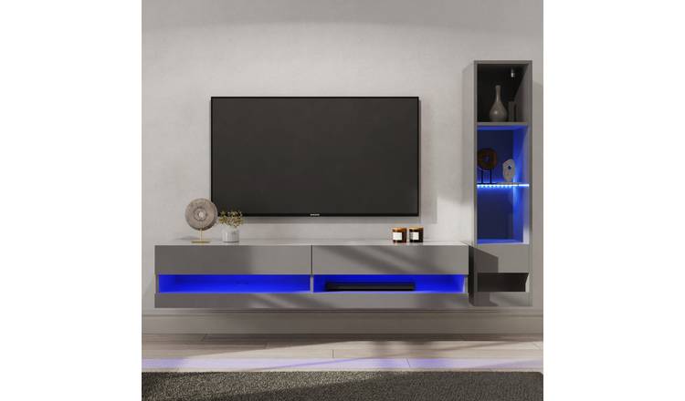 GFW Galicia 2 Piece Furniture Set with 150cm Unit - Grey