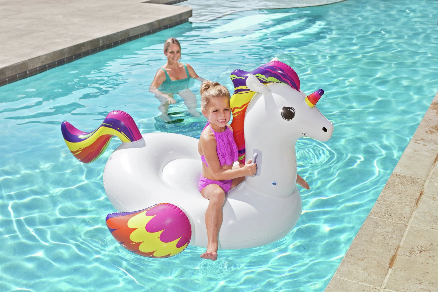 Chad Valley Ride On Unicorn Inflatable Lilo Review