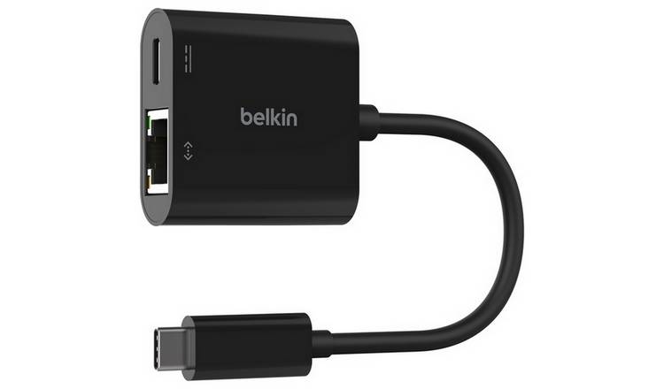 PCケーブル・コネクタ Belkin USB-C to Gigabit Ethernet Adapter Buy Belkin USB-C to Gigabit Ethernet Adapter | Computer cables | Argos